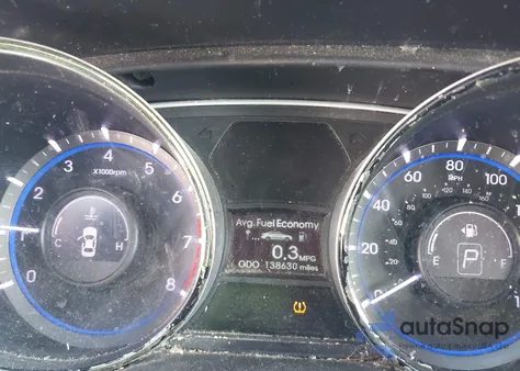 2013 Hyundai Sonata Gls из США, поврежденный, VIN 5NPEB4AC6DH659371